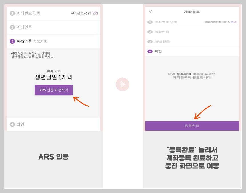 ARS인증-등록완료