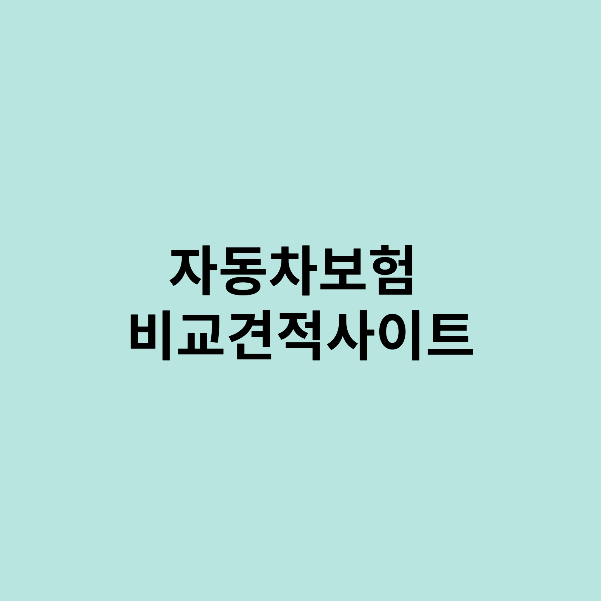 자동차보험