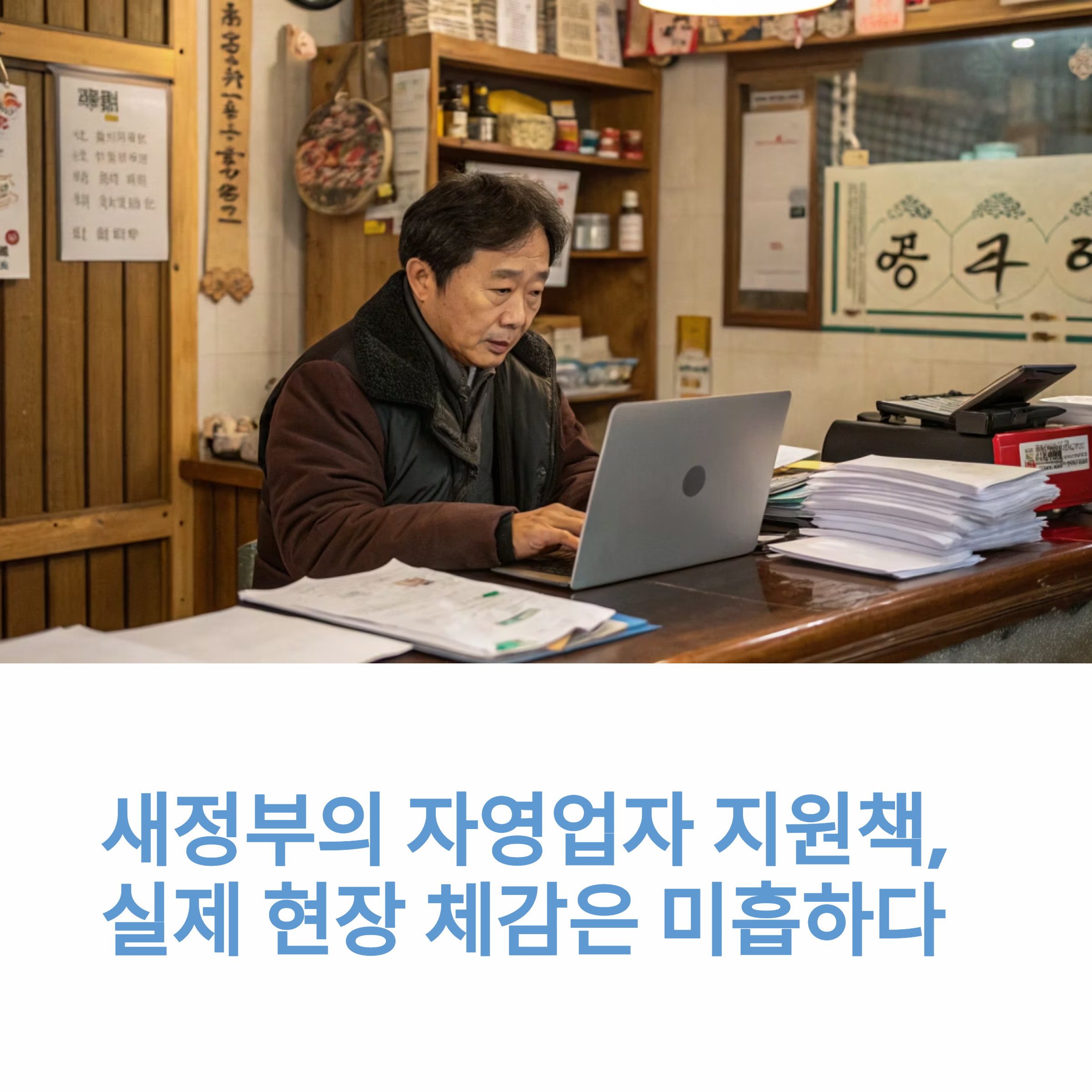 새정부 자영업자 지원 정책 실효성과 한계집중 분석