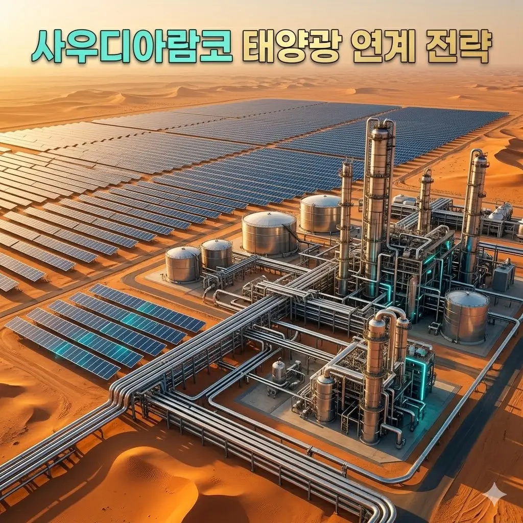 사우디아람코 태양광 연계 전략의 핵심과 에너지 전환의 미래