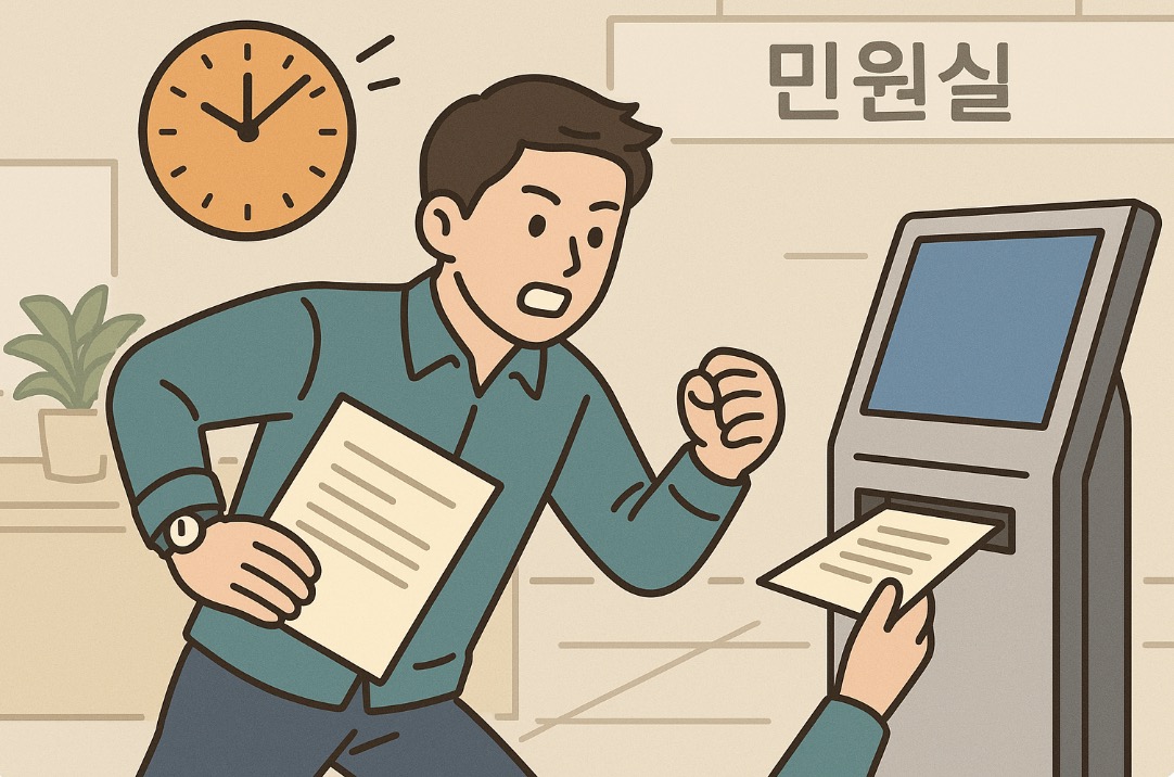 바쁜 일상 주민센터 민원서류 초고속 발급법 사진