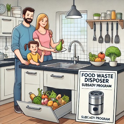 음식물 처리기 지원 기기