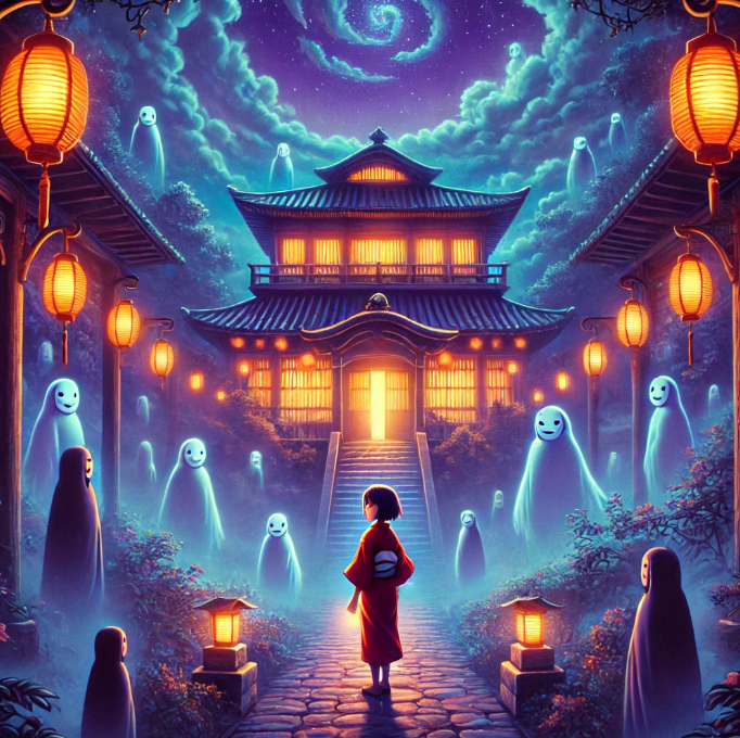 센과 치히로의 행방불명 포스터 이미지