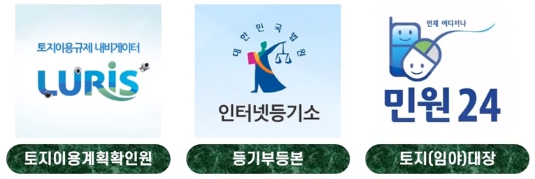 토지관련 서류를 발급받을 수 있는 기관들