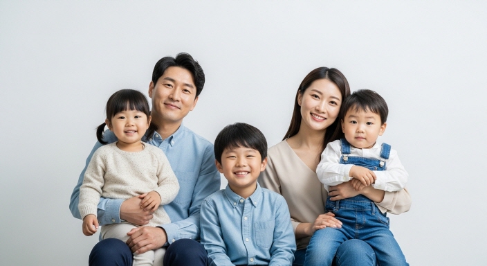 공동명의로 절세 혜택을 받는 가정의 모습