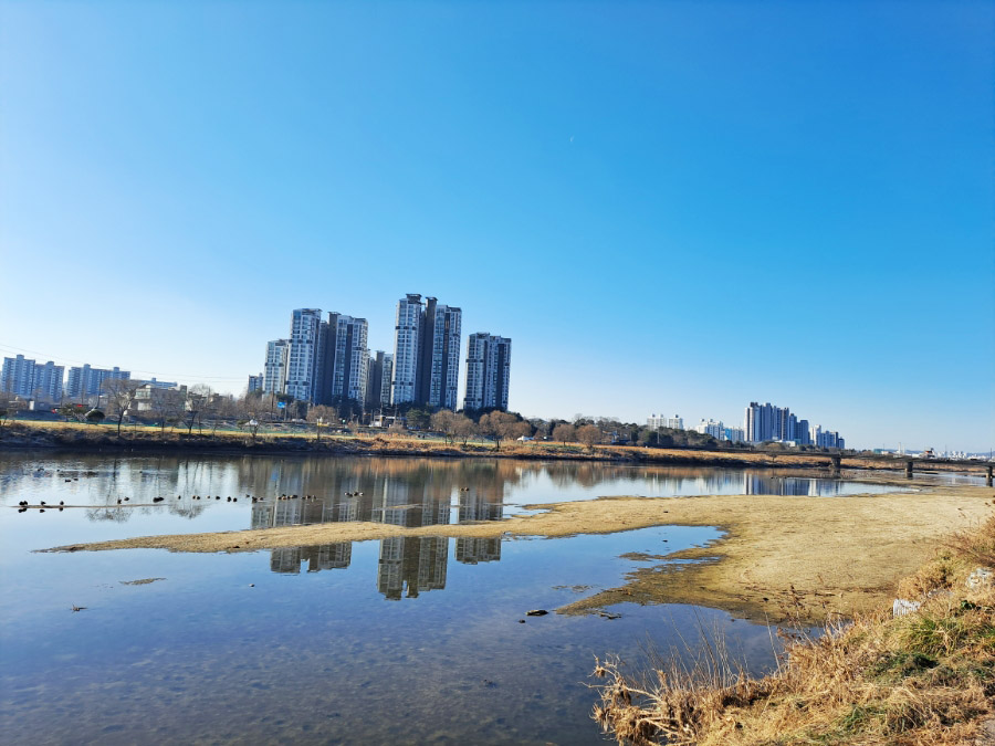 충남 아산시 곡교천파크골프장 소개