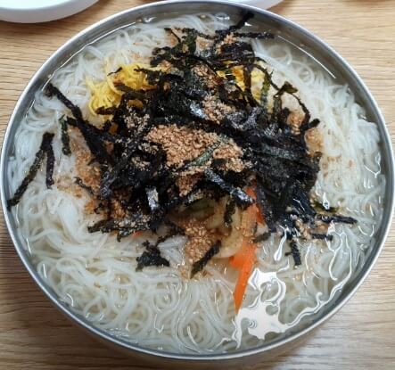 생활의달인 은둔식달 전국 TOP 인천 잔치국수 달인 옥수잔치국수