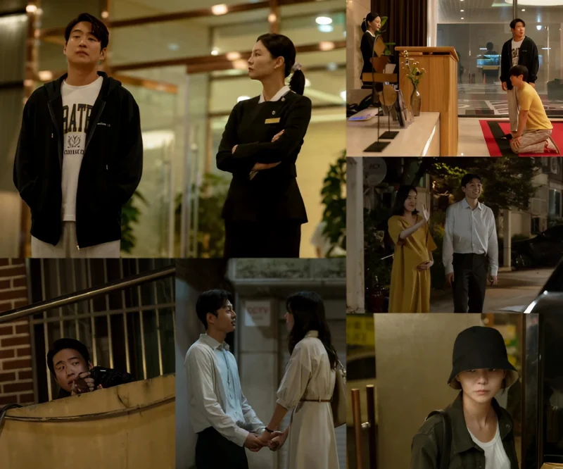 티빙 드라마 LTNS에서 출연진 들이 등장하는 주요 장면