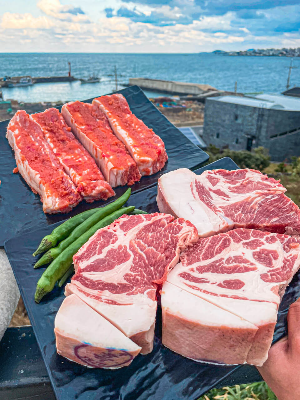 생방송오늘저녁 명란흑돼지 숙성삼겹살 제주 애월