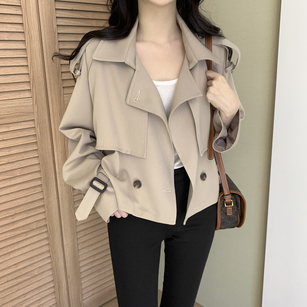 포드 숏 트렌치코트