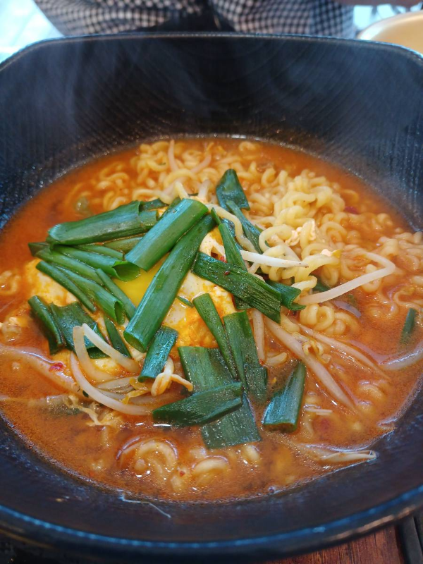 역전분식 계란라면