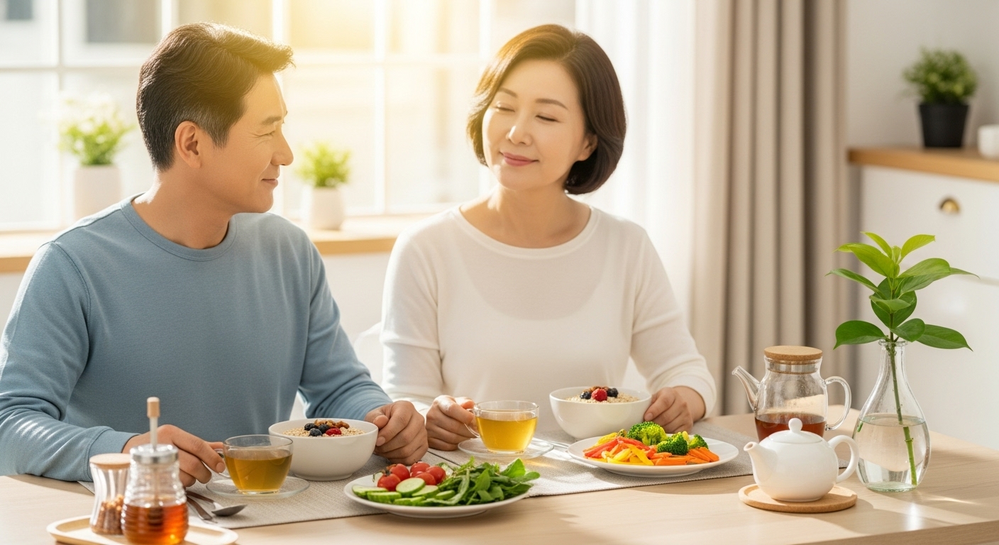 혈당조절, 건강식단, 스트레스관리