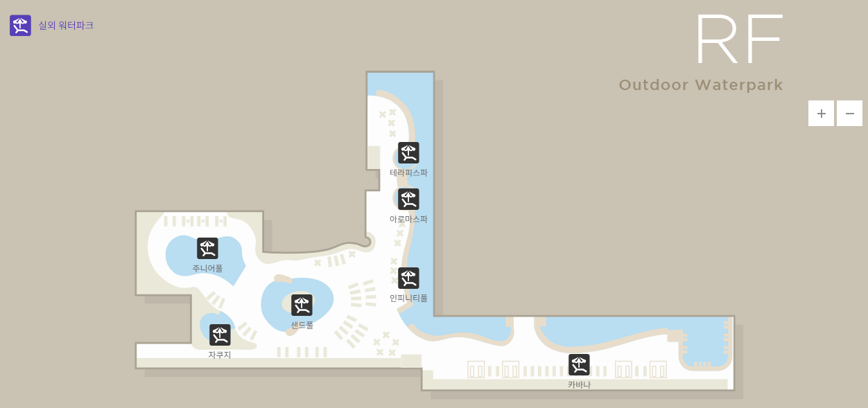 하남 아쿠아필드 실외 워터파크