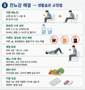잔뇨감-원인-통증-해결-검사-방법-약-치료