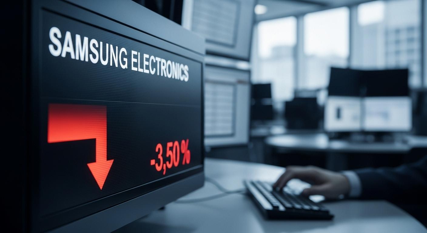 삼성전자 주가 하락이유