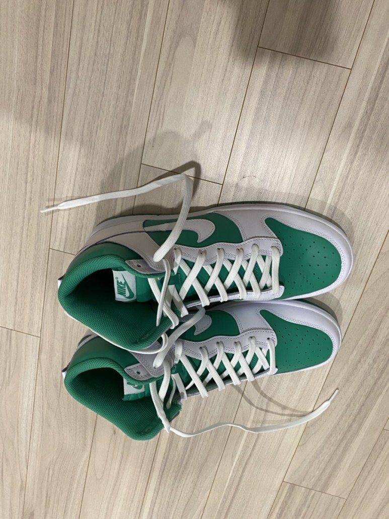 나이키 덩크 하이 레트로 DV0829-300(스타디움 그린/화이트)