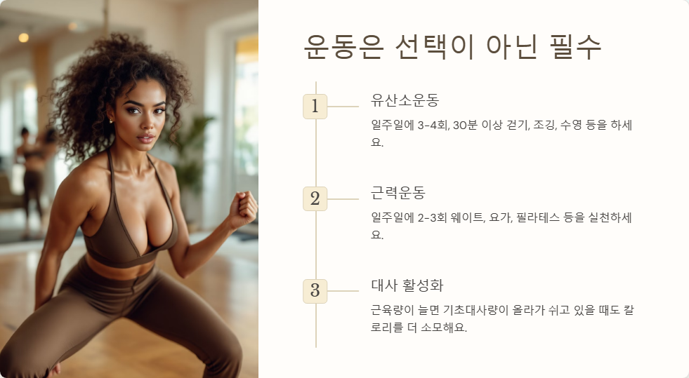 건강한 체중 감량을 위한 5가지 필수 원칙