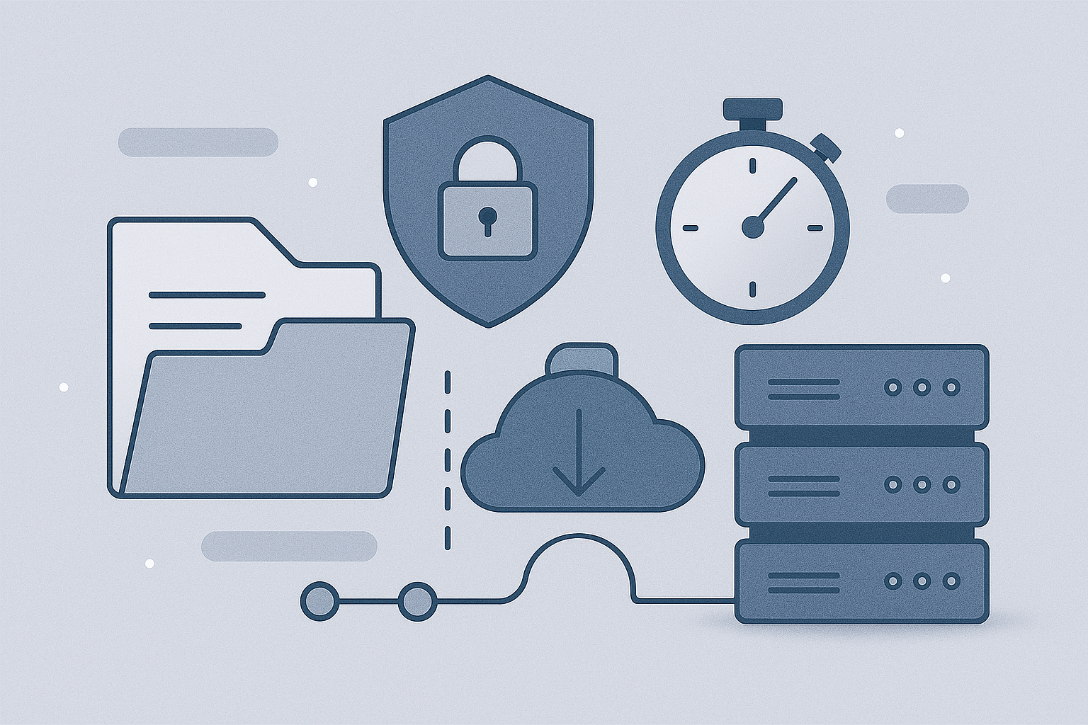 백업과 보안이 구조적으로 연결된 아카이브의 기술적 풍경