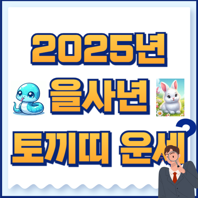 2025년 토끼띠 운세