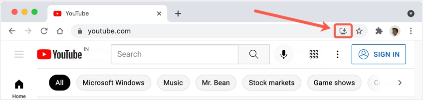Chrome_주소_표시줄에_설치_아이콘