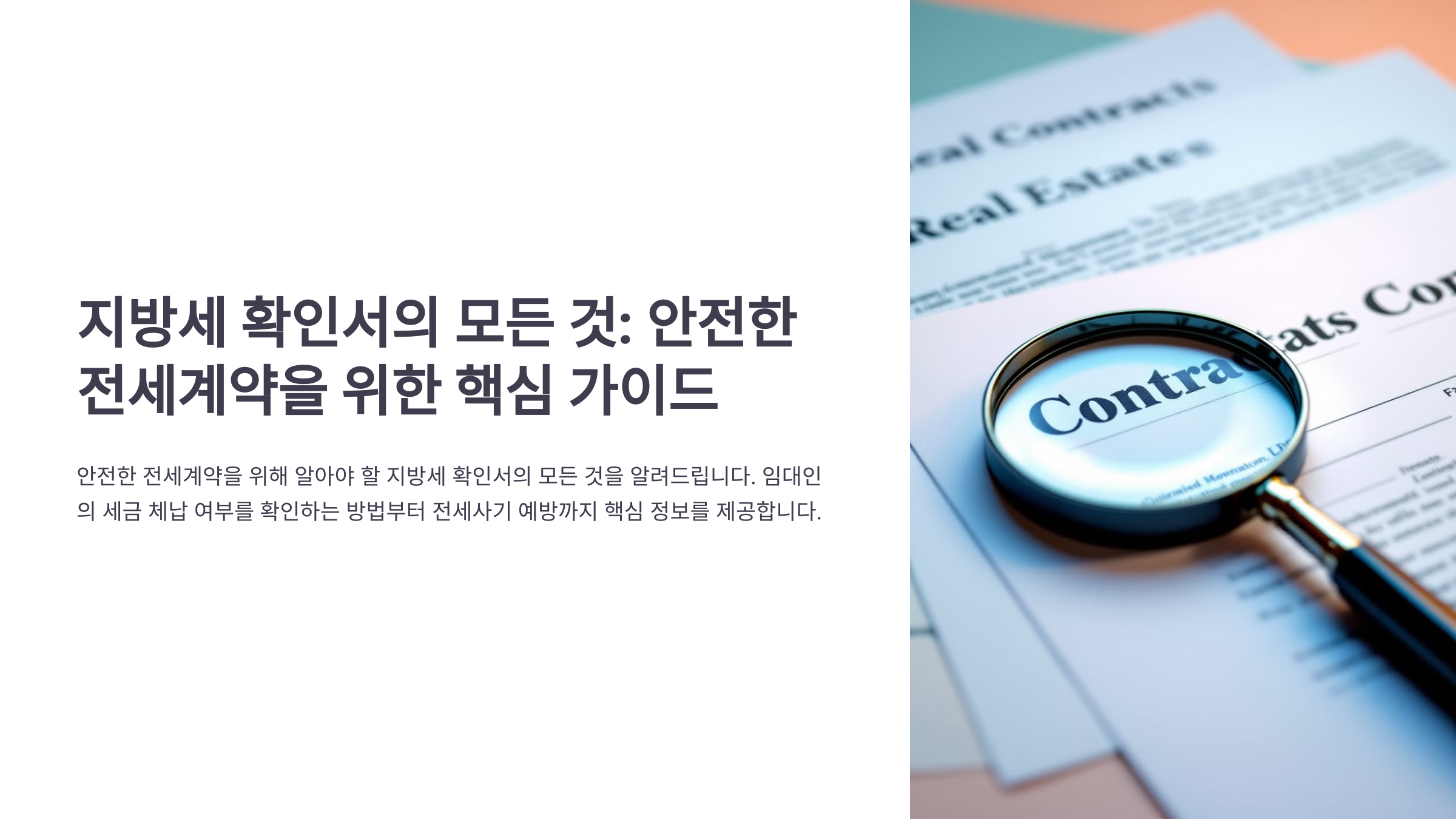 지방세 확인서