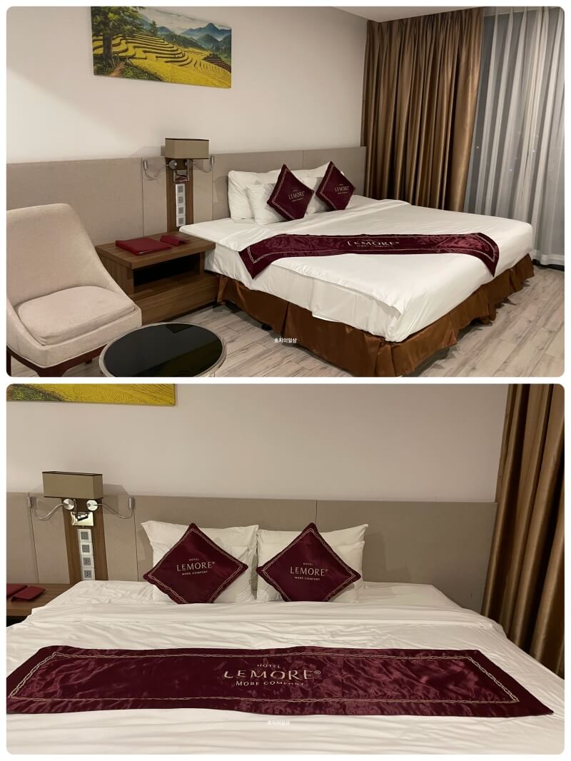 나트랑 르모어 호텔 시내 가성비 호텔 - 디럭스 더블