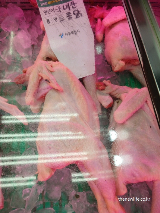 밀가루 끊기 효과 대체 식품 닭고기 사진
