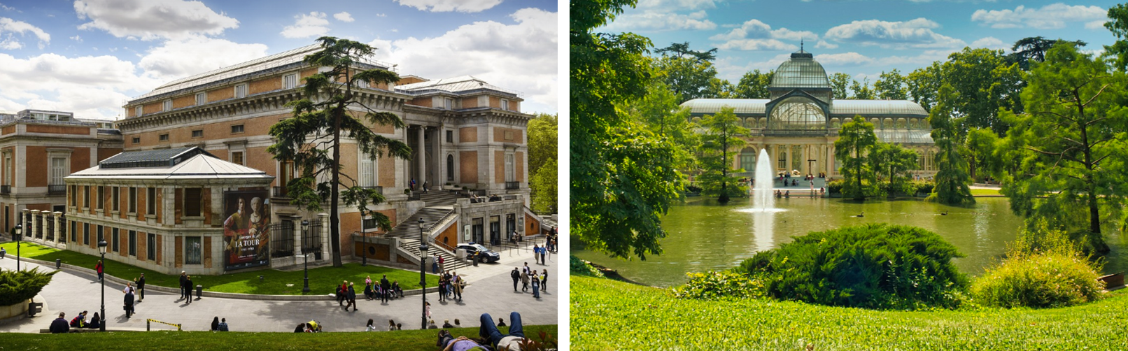 마드리드 프라도 박물관과 레티로 공원