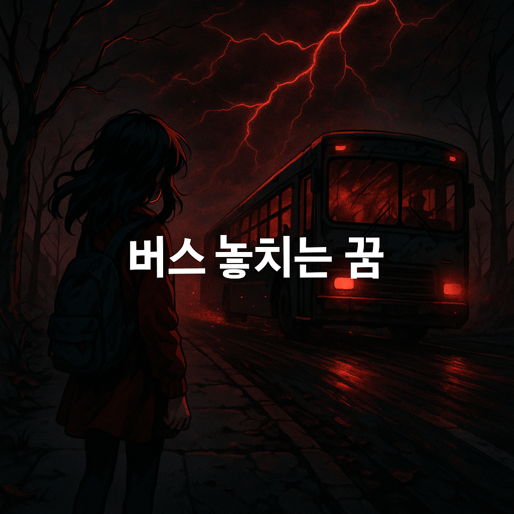 버스 놓치는 꿈 해몽