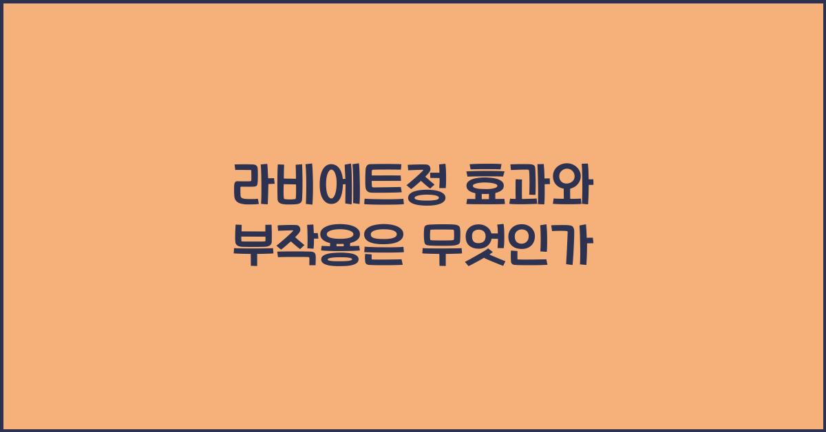 라비에트정