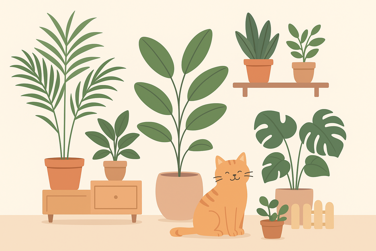 반려동물과 함께하는 식물 라이프 - 안전한 식물 리스트