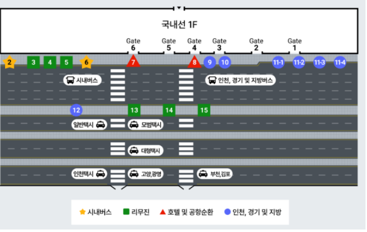 김포공항 리무진버스 시간표