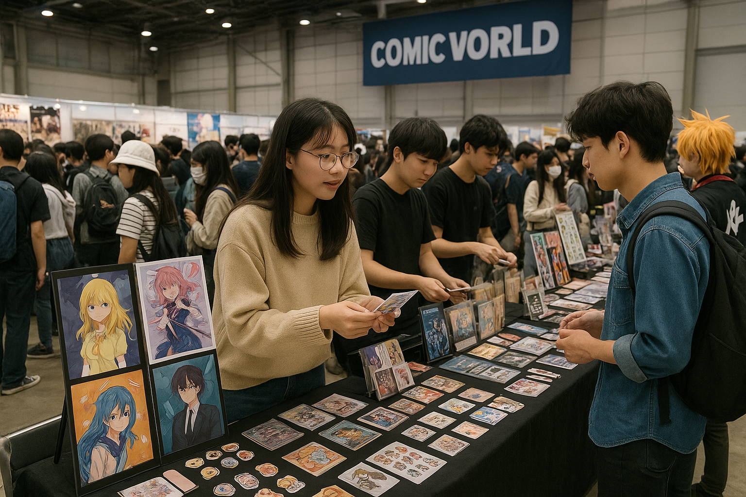 코믹월드와 한국 서브컬처 산업 관련 사진