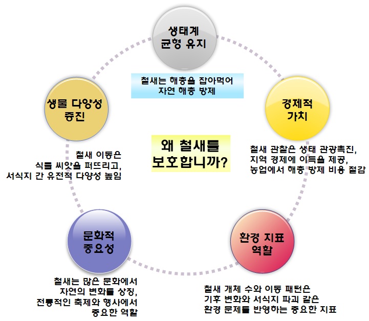 철새 보호의 이유