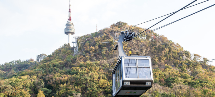 남산타워 케이블카1