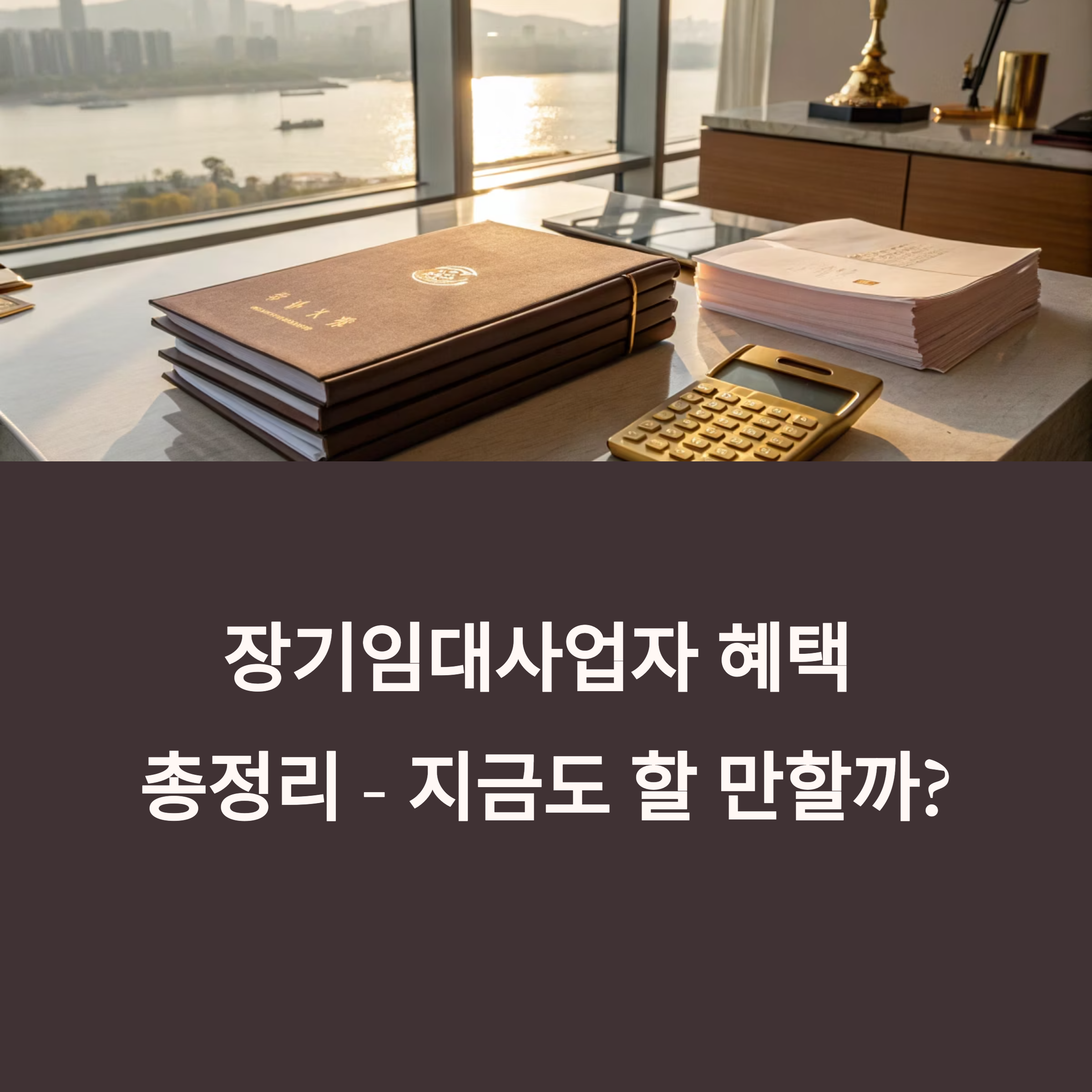 장기임대사업자 혜택 총정리 – 세금 감면부터 실제 사례까지