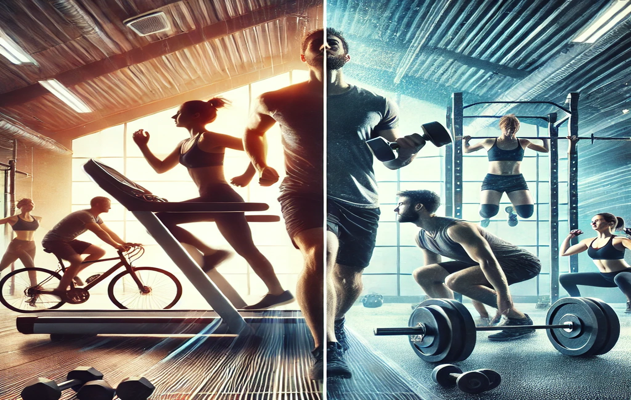 유산소vs근력운동 관련 이미지