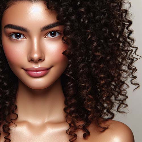 건강한-피부-모발-여성