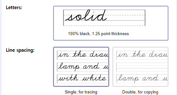 영어 필기체 변환 방법