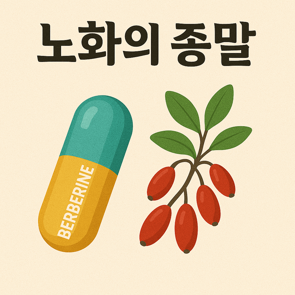 노화의 종말에 언급된 베르베린에 대한 이미지