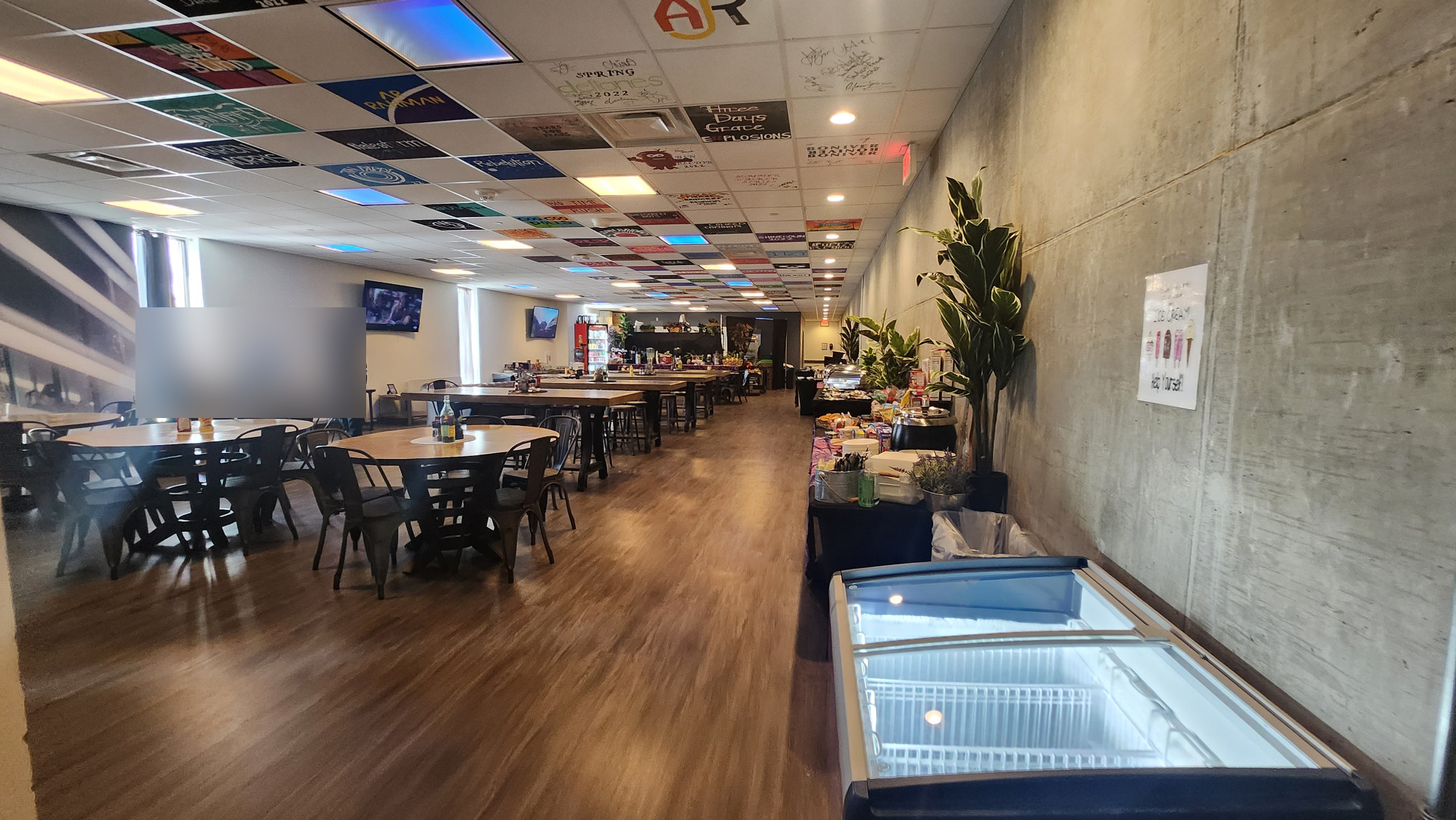 토요타 뮤직 팩토리 공연장 케이터링룸