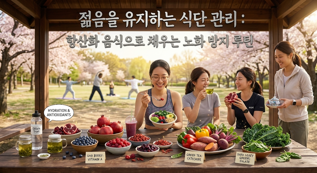 젊음을 유지하는 식단 관리