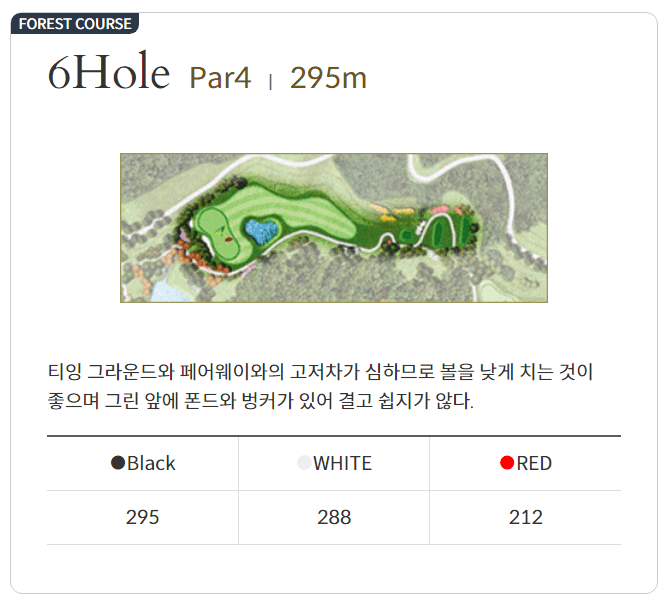 포레스트힐 컨트리클럽 포레스트코스 06