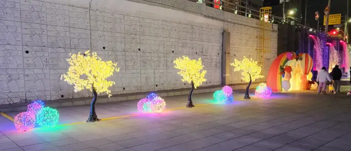 부산 온천천 빛 축제