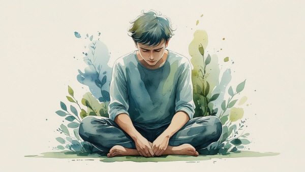 INFJ의 강박장애는 진실하고 의미 있는 삶을 살고자 하는 순수한 바람에서 비롯됩니다. 그러나 모든 것을 완벽하게 해석하고 의미화하려는 태도는, 스스로를 피로하게 만들 수 있습니다에 관한 그림