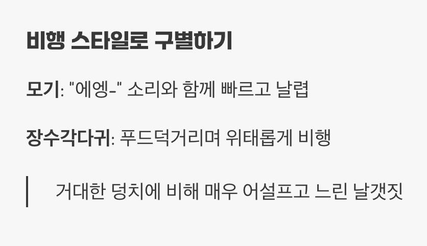 어설픈 비행, 또 다른 힌트