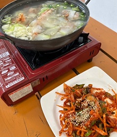 지리탕-서대회무침