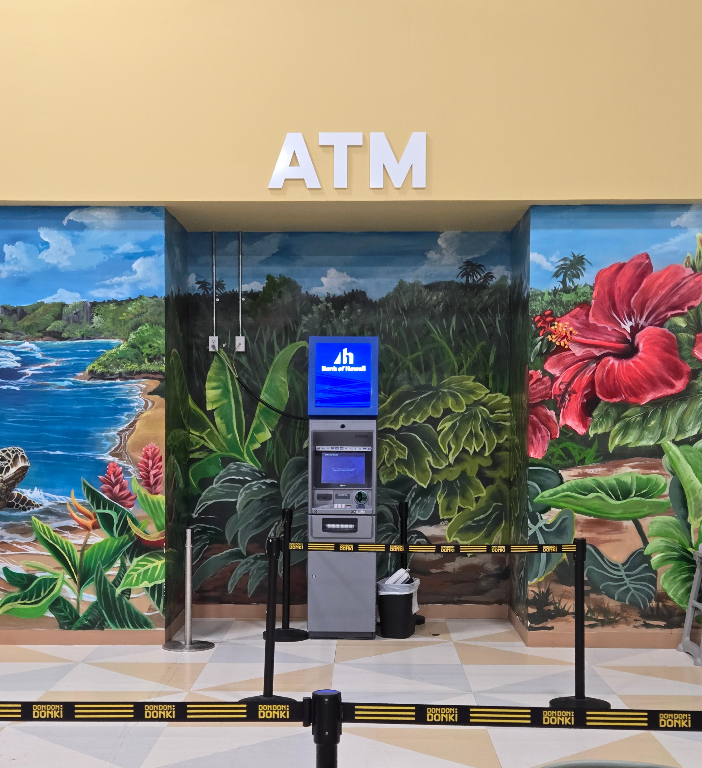 괌 돈돈 돈키 트래블로그 무료출금 ATM Bank of Hwaii