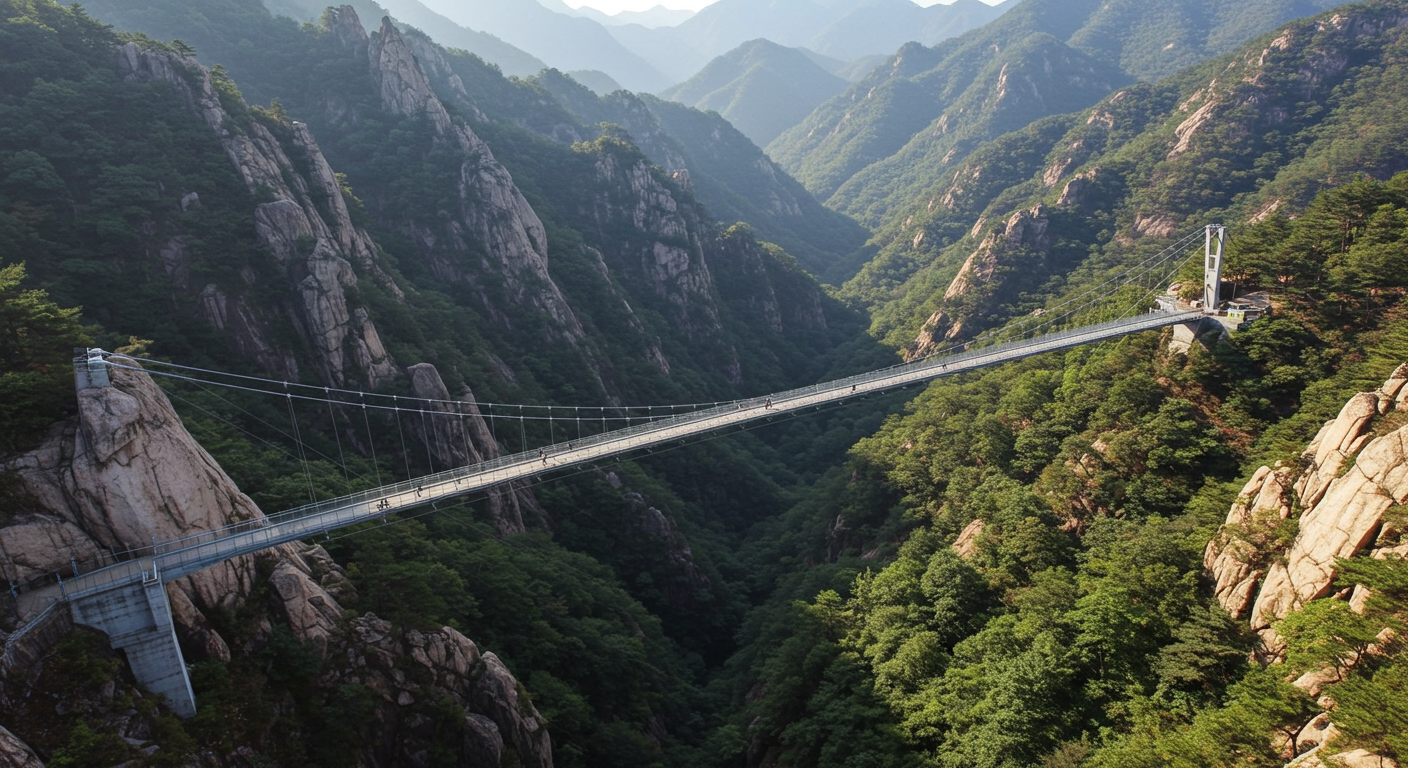 전남 고흥 팔영산 하늘다리 둘레길