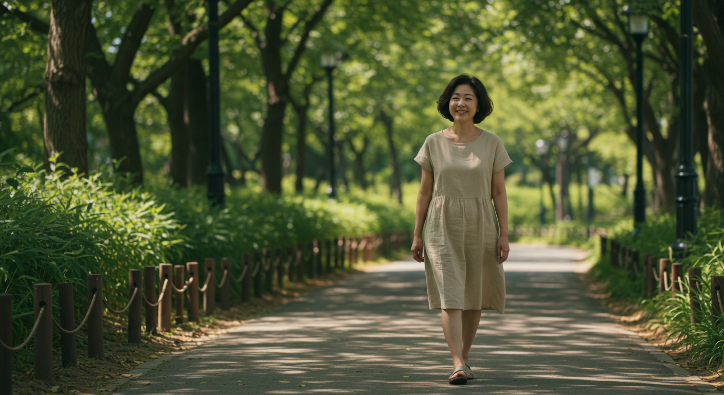 가벼운 걷기운동